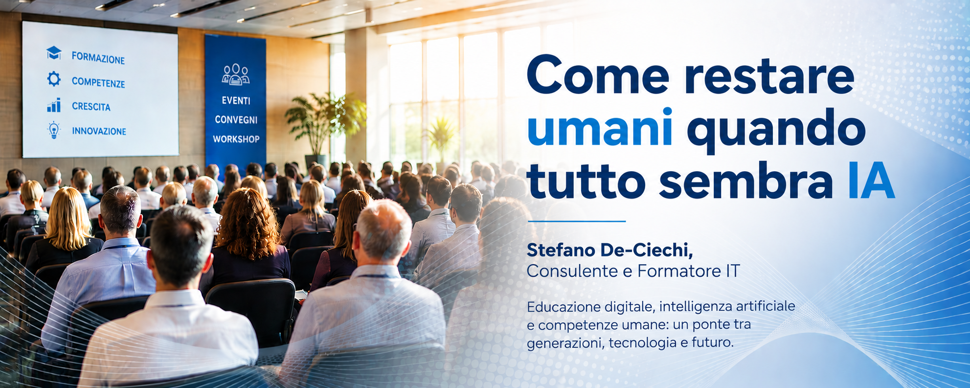 Come restare umani quando tutto sembra IA